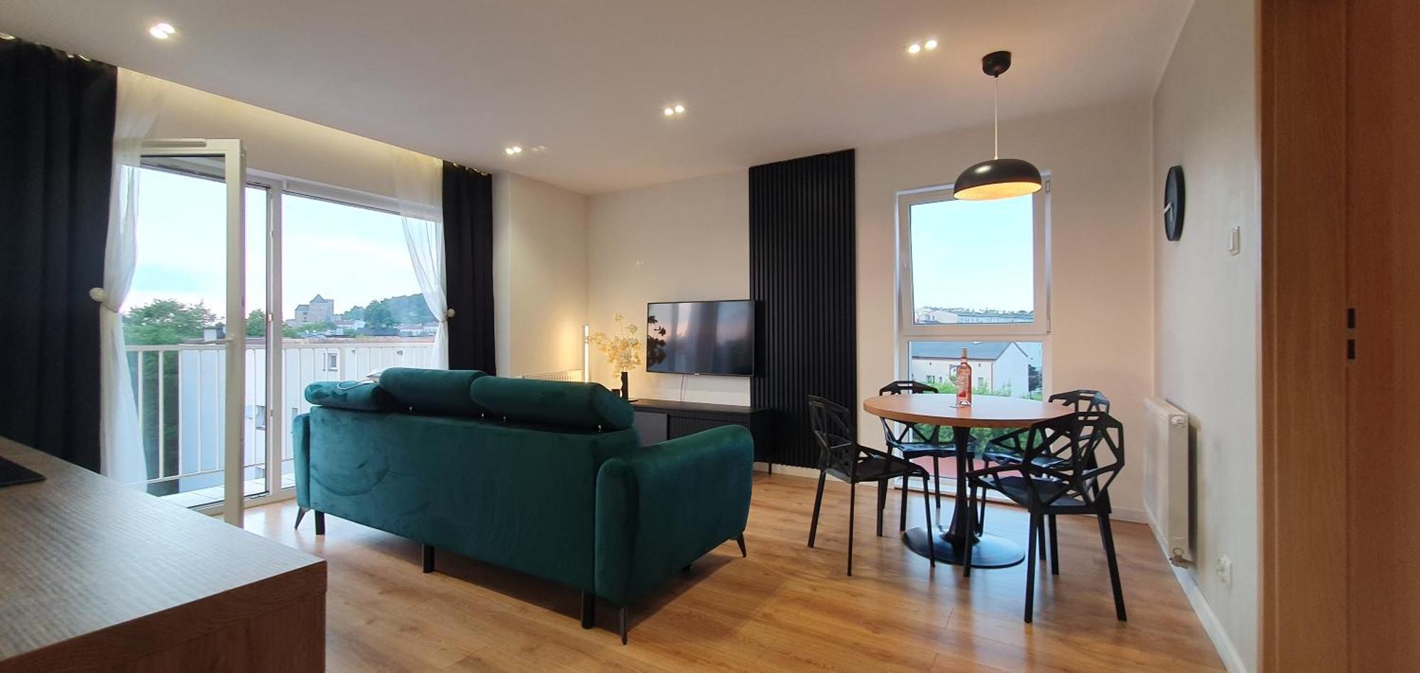 Apartament Zamkowy Bedzin Bagian luar foto